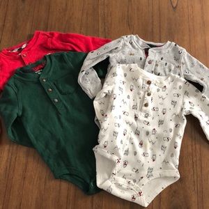 Carter’s Thermal Onesies - 18 months